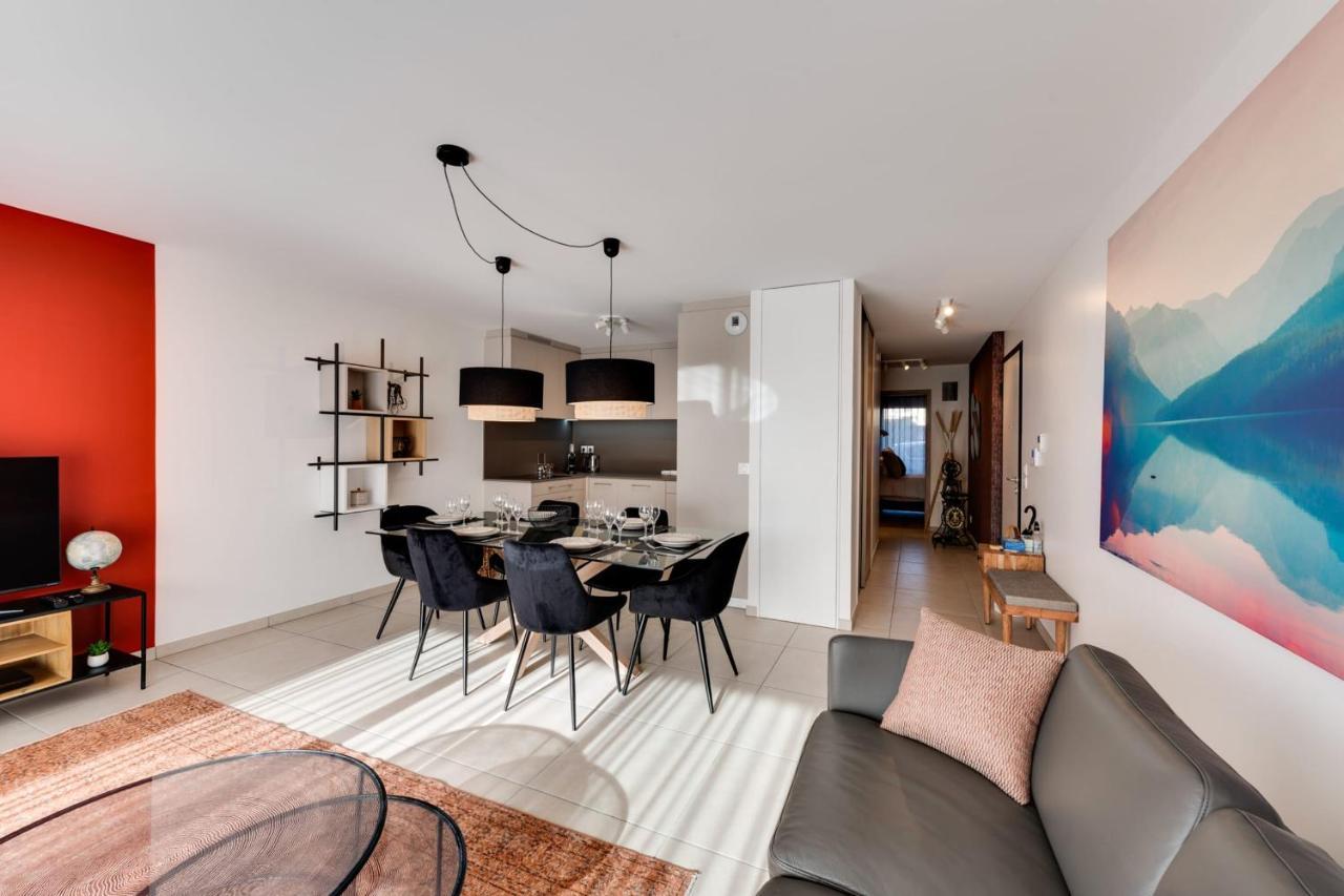 Le Reposoir - New 2 Bedroom Apartment With Terrace & Garage Анси Экстерьер фото